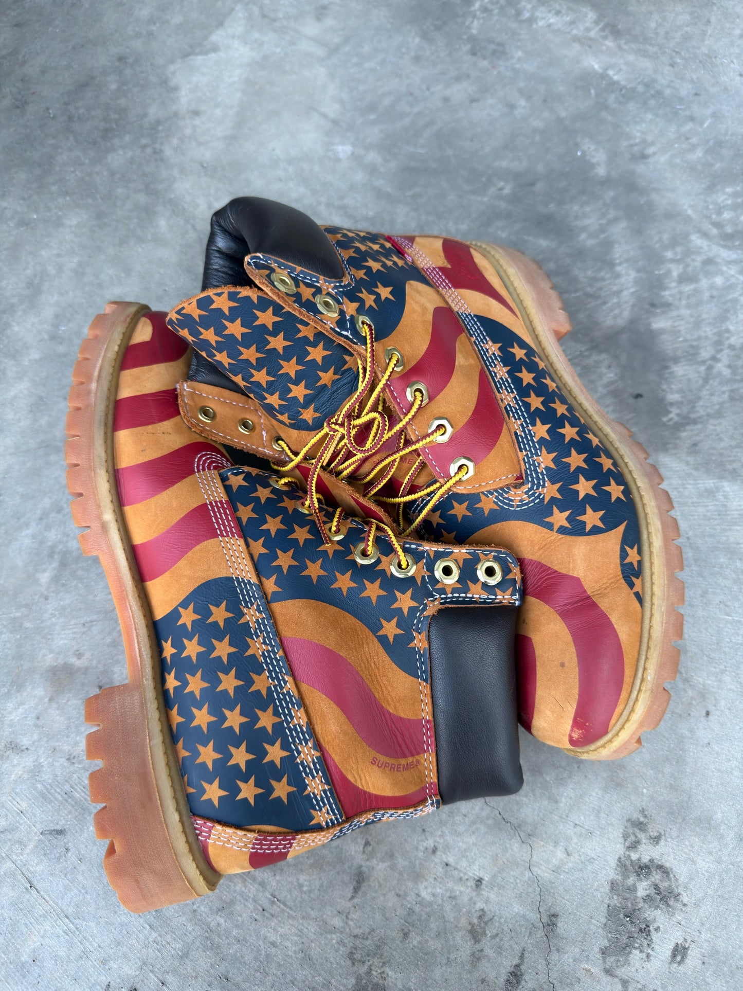 Supreme Timberlands Stars and Stripes