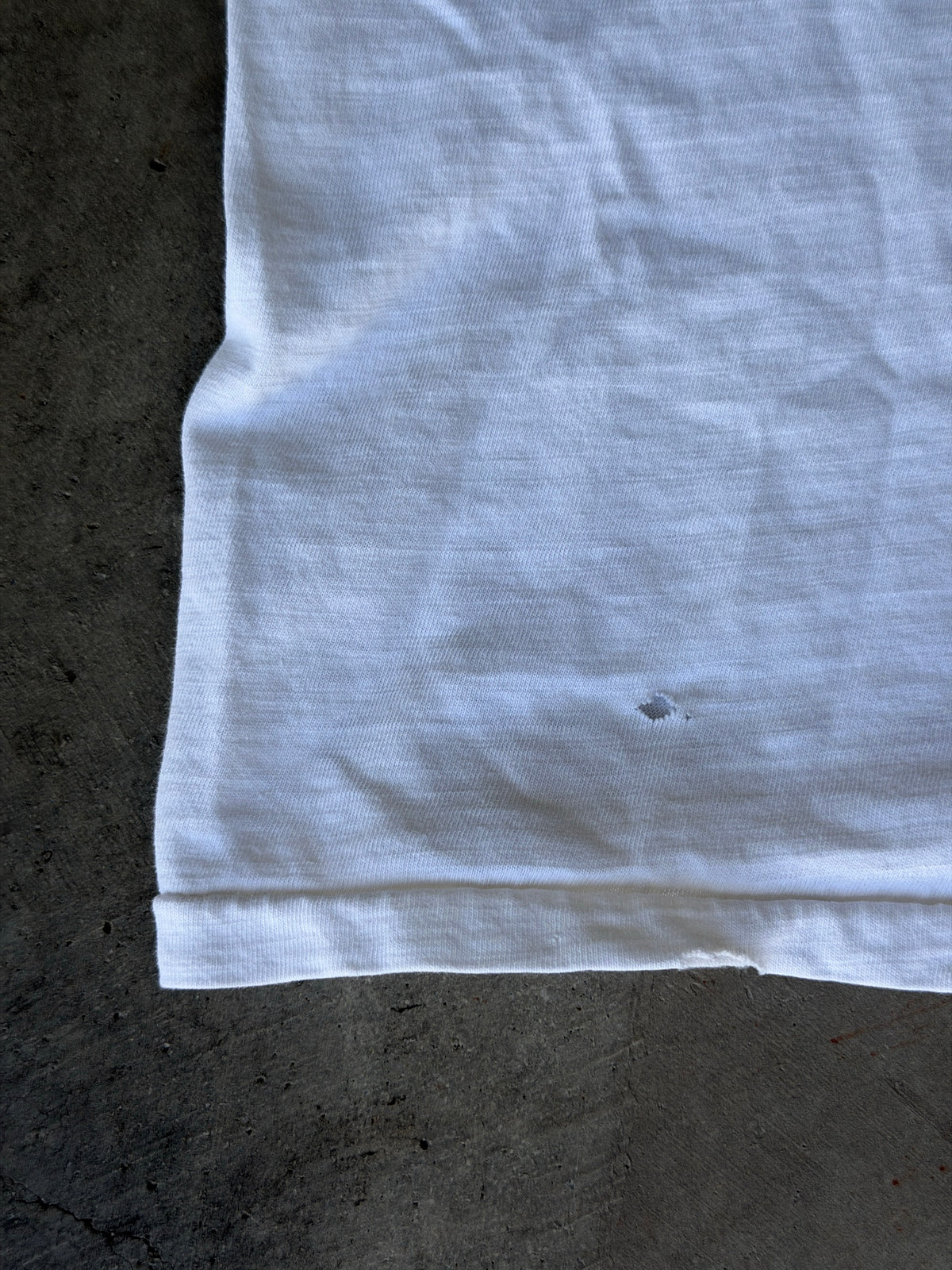 70s "Asshole" blue ringer tee