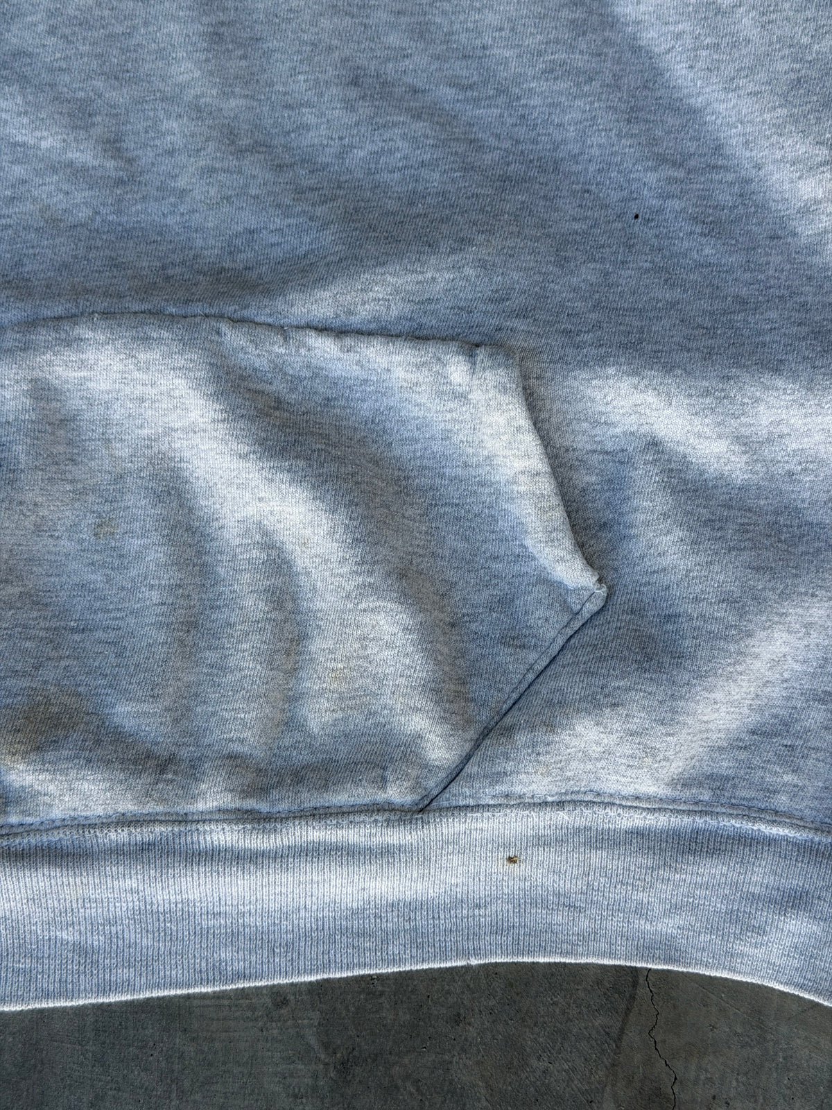 70s heather grey hoodie