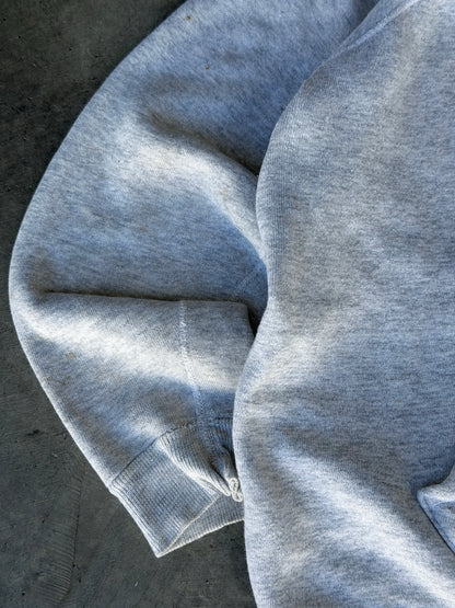 70s heather grey hoodie