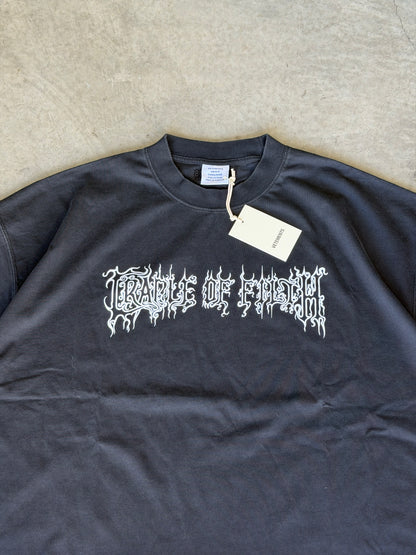 Vetements x cradle of filth tee