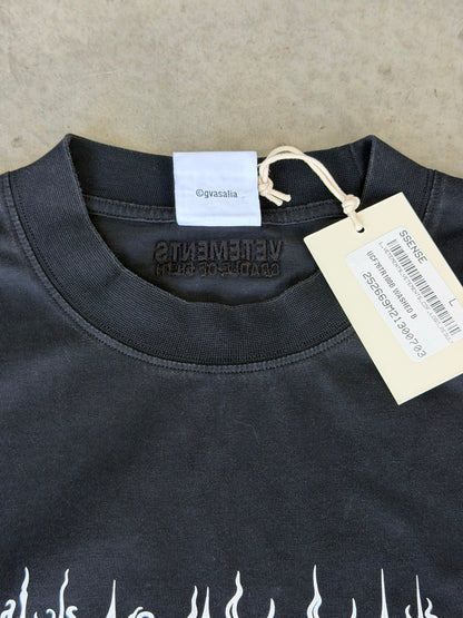 Vetements x cradle of filth tee