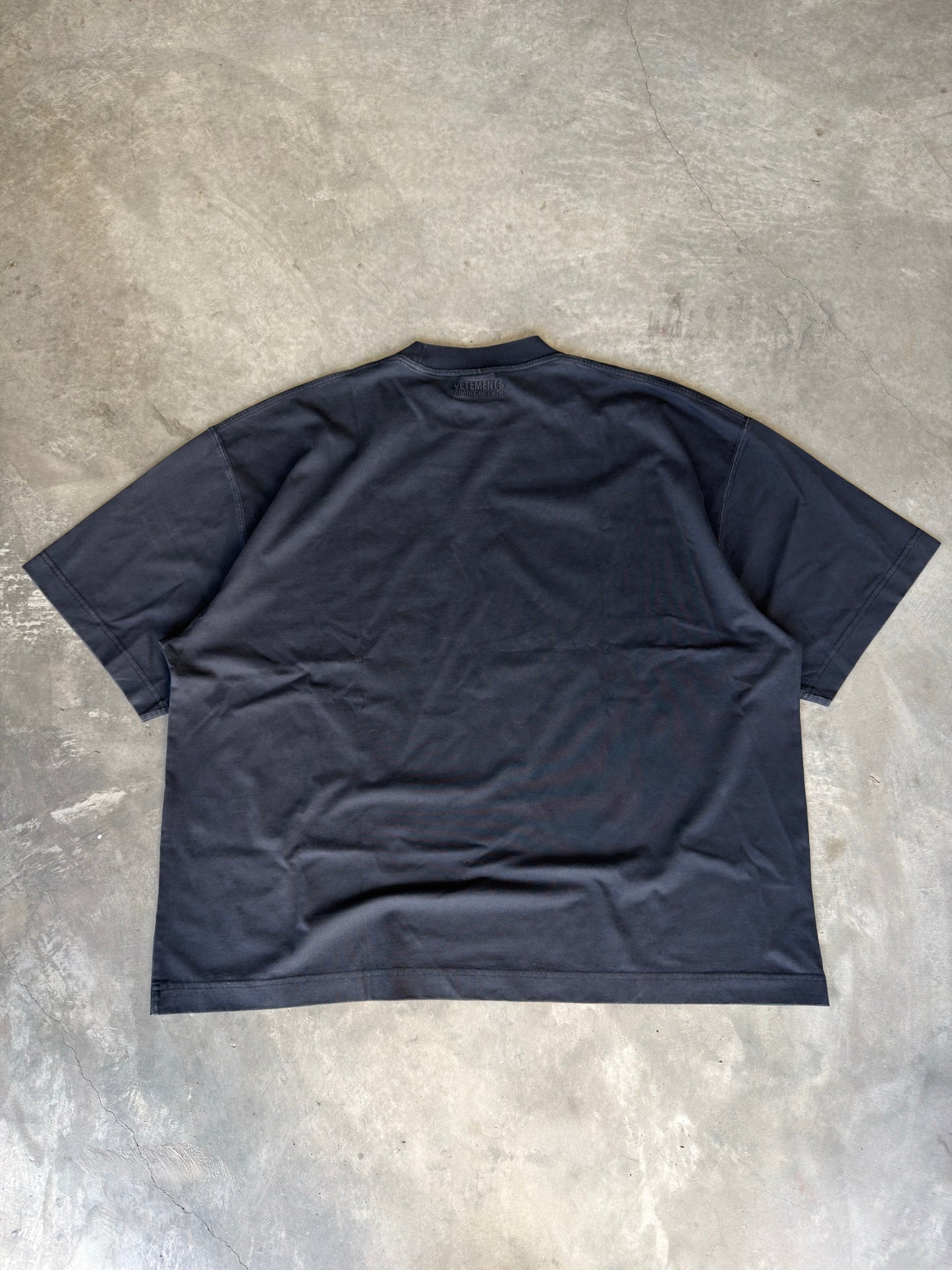 Vetements x cradle of filth tee