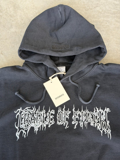 Vetements x cradle of filth hoodie