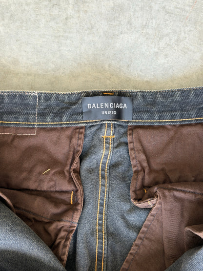 Baleciaga Convertible Japanese Cargo Jeans