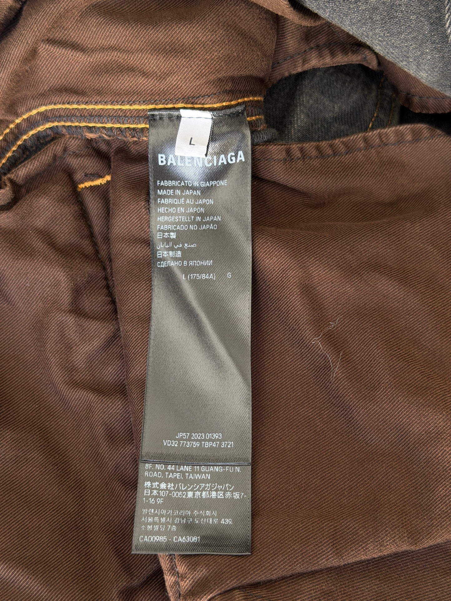 Baleciaga Convertible Japanese Cargo Jeans