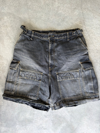 Baleciaga Convertible Japanese Cargo Jeans