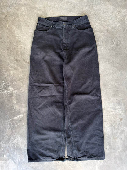 Balenciaga Black baggy denim