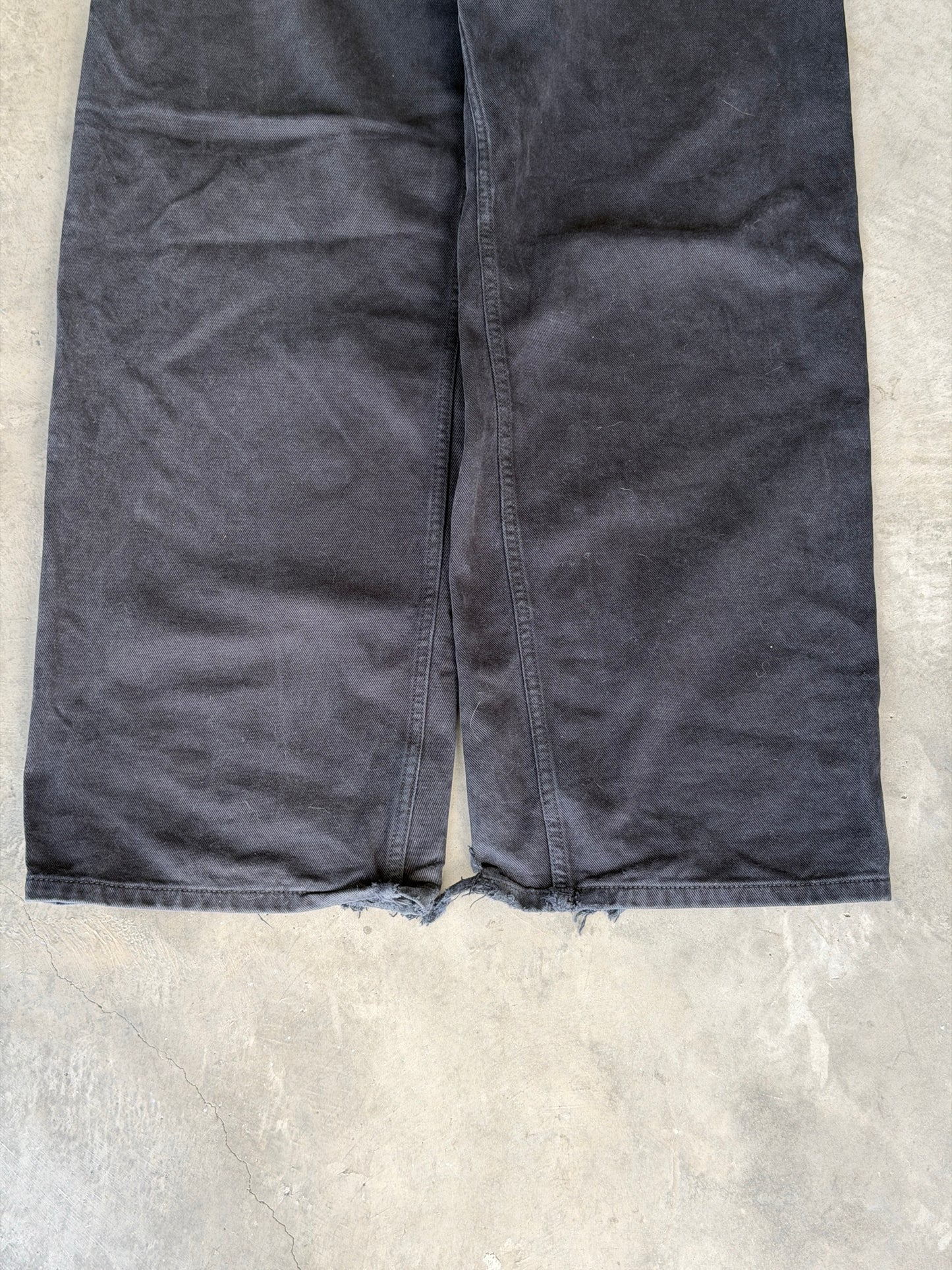 Balenciaga Black baggy denim