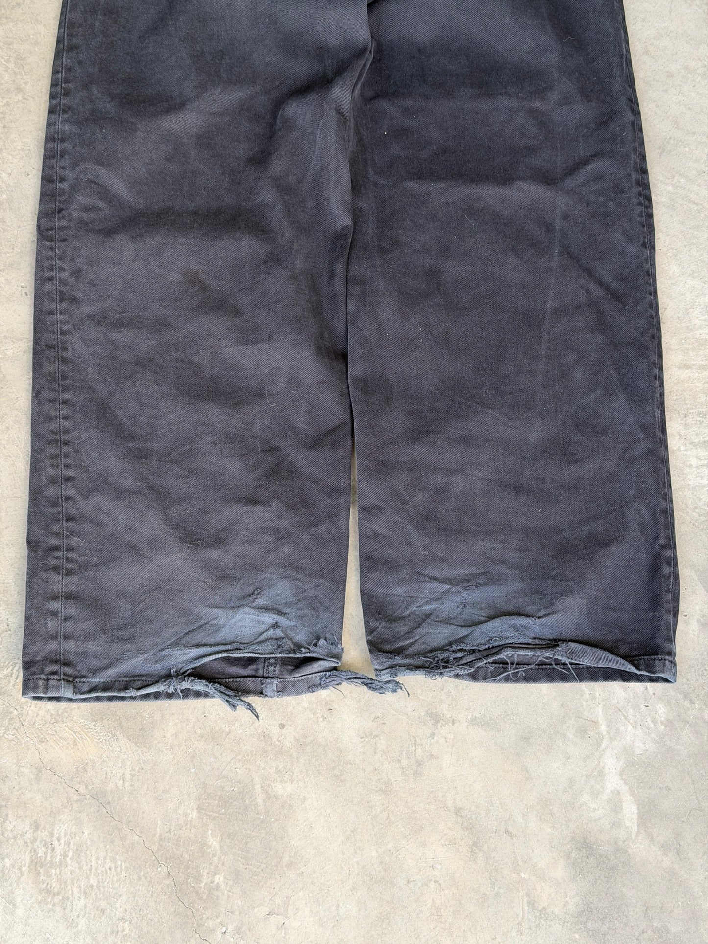 Balenciaga Black baggy denim