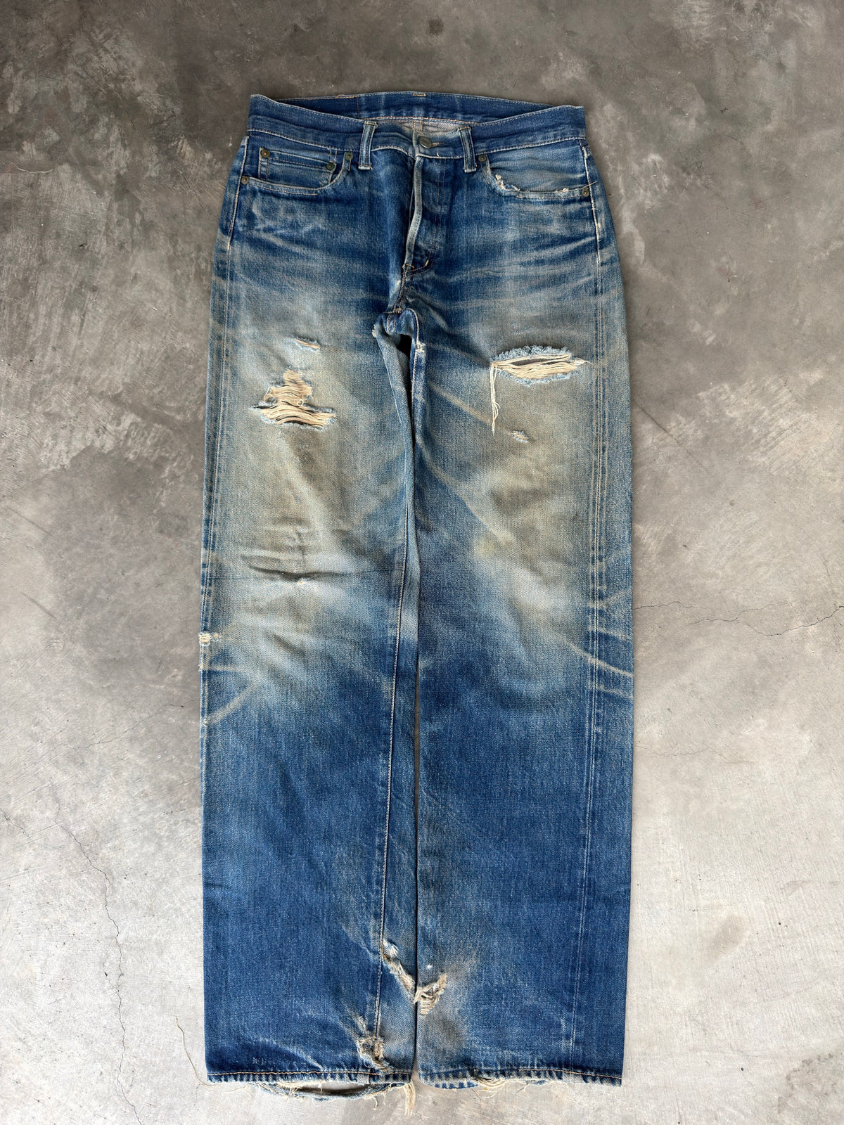 Vintage HR market Japanese selvedge denim