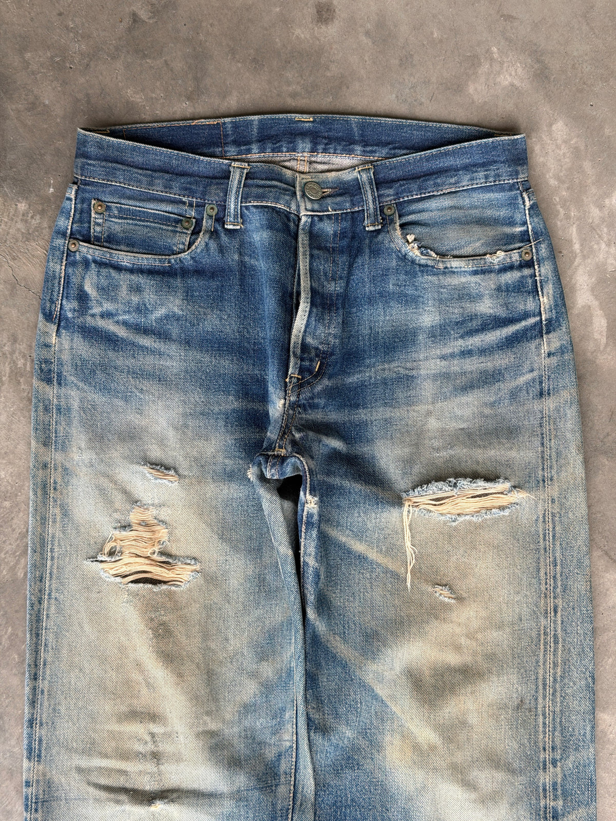 Vintage HR market Japanese selvedge denim