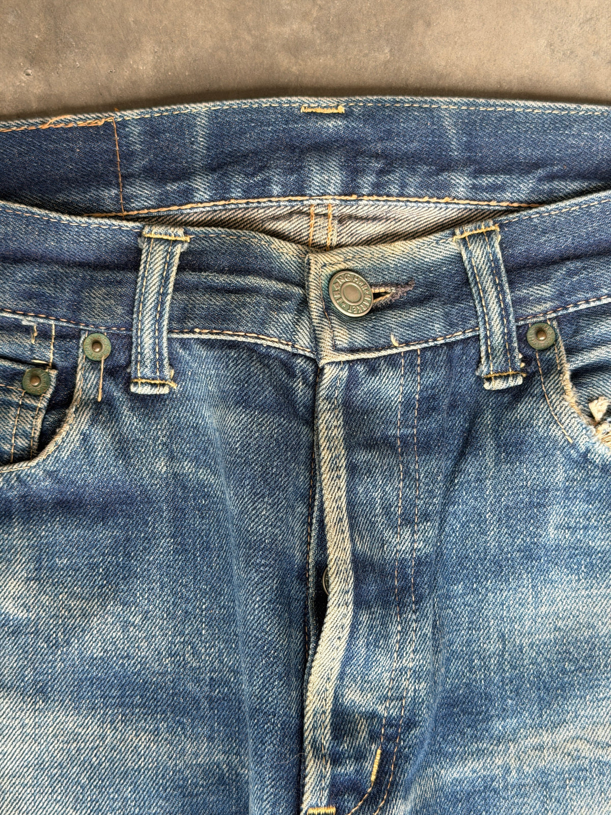 Vintage HR market Japanese selvedge denim