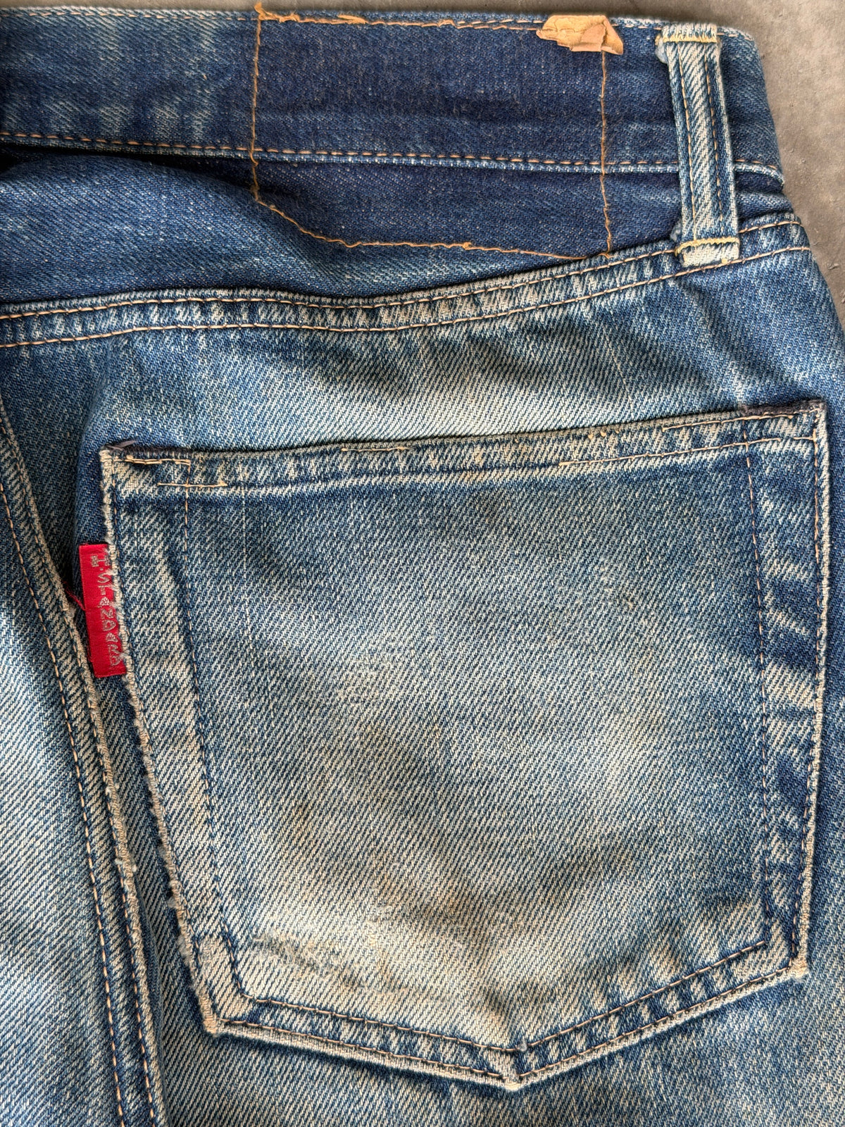 Vintage HR market Japanese selvedge denim