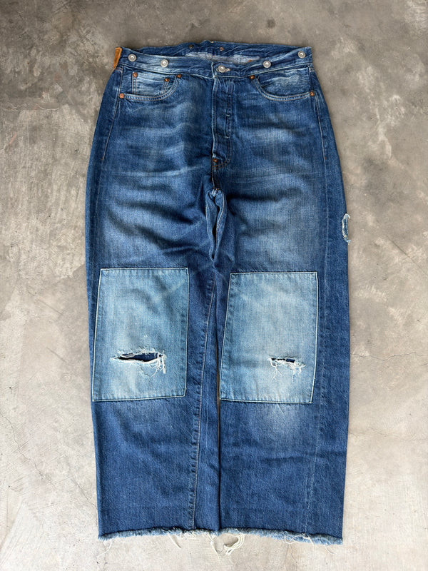 Levis LVC buckle back selvedge denim