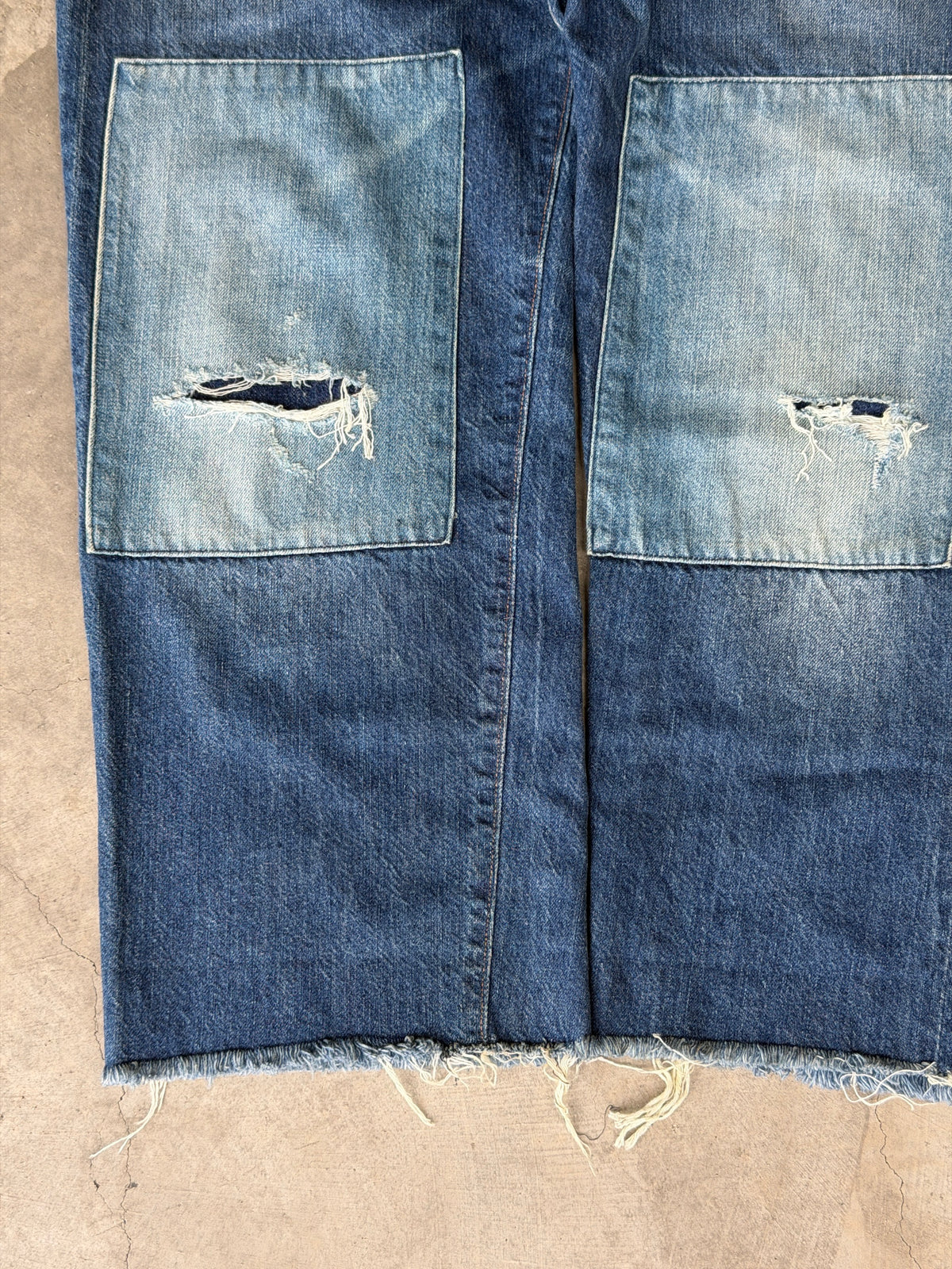 Levis LVC buckle back selvedge denim