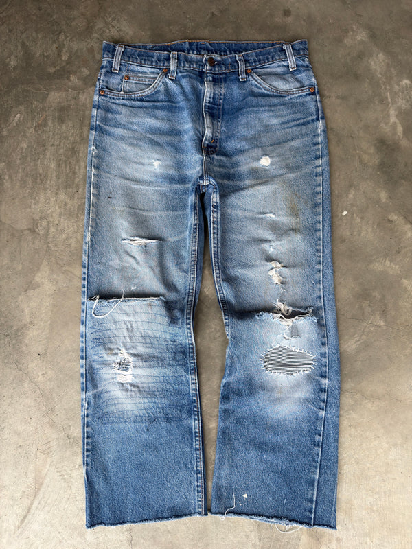 70s repaired Levis 517