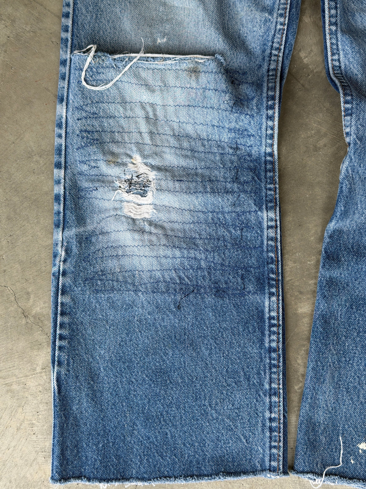 70s repaired Levis 517