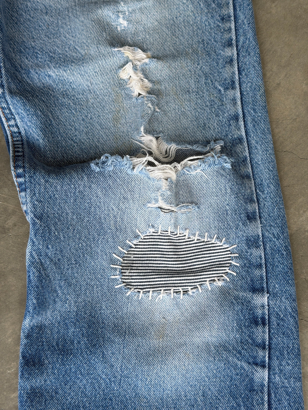 70s repaired Levis 517