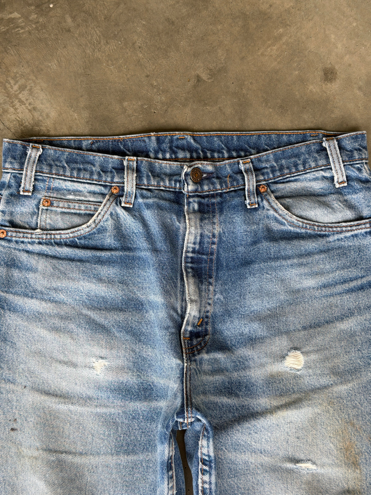 70s repaired Levis 517