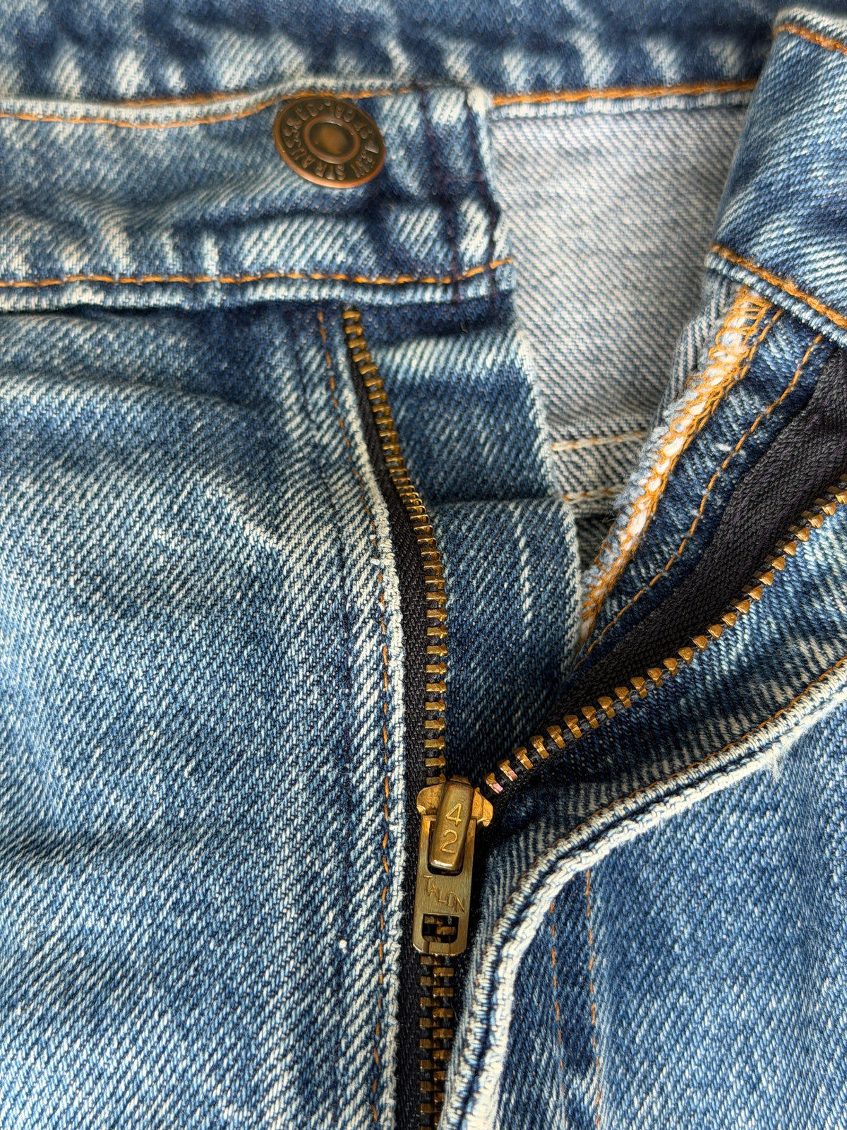 70s repaired Levis 517