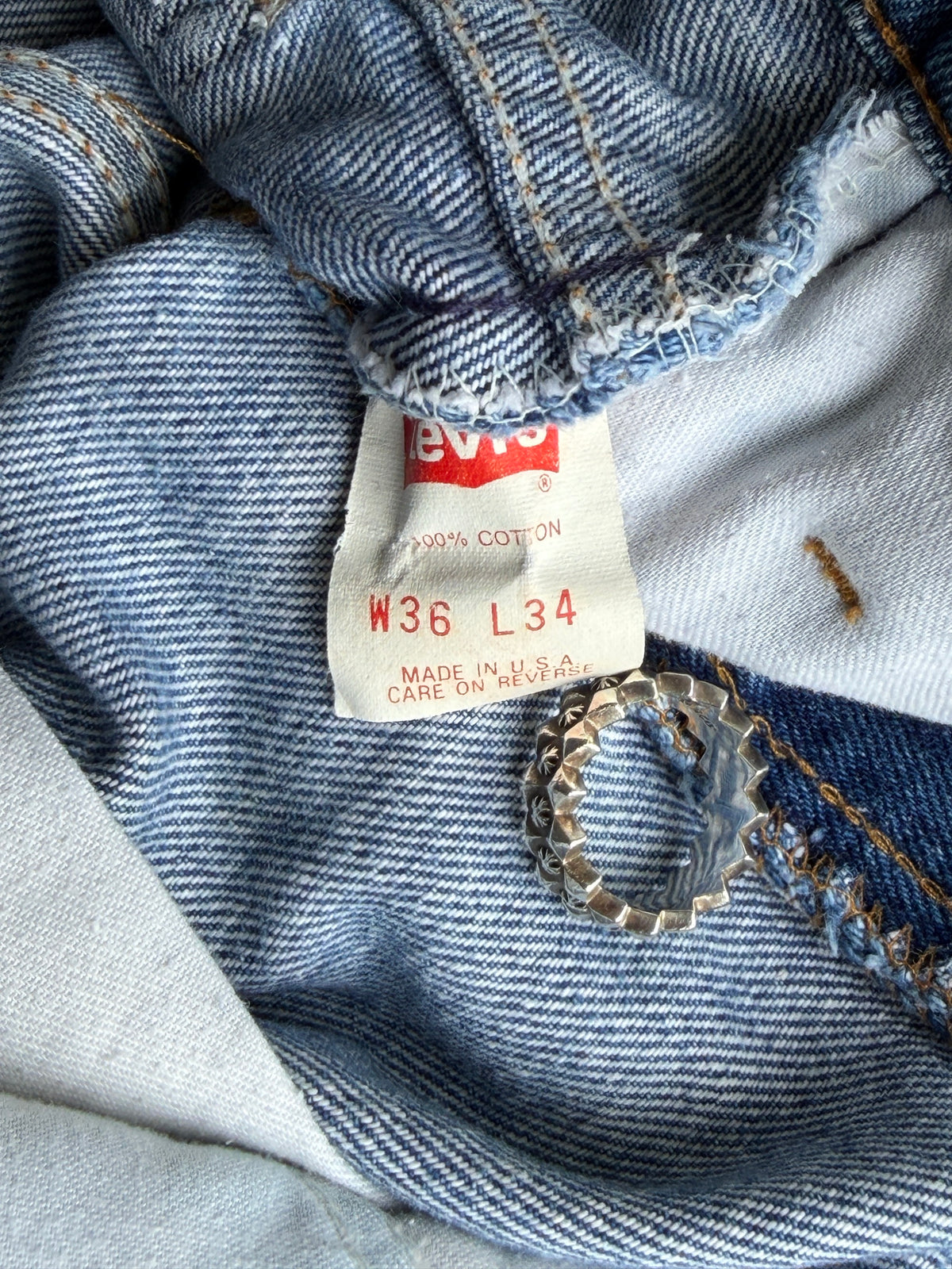 70s repaired Levis 517