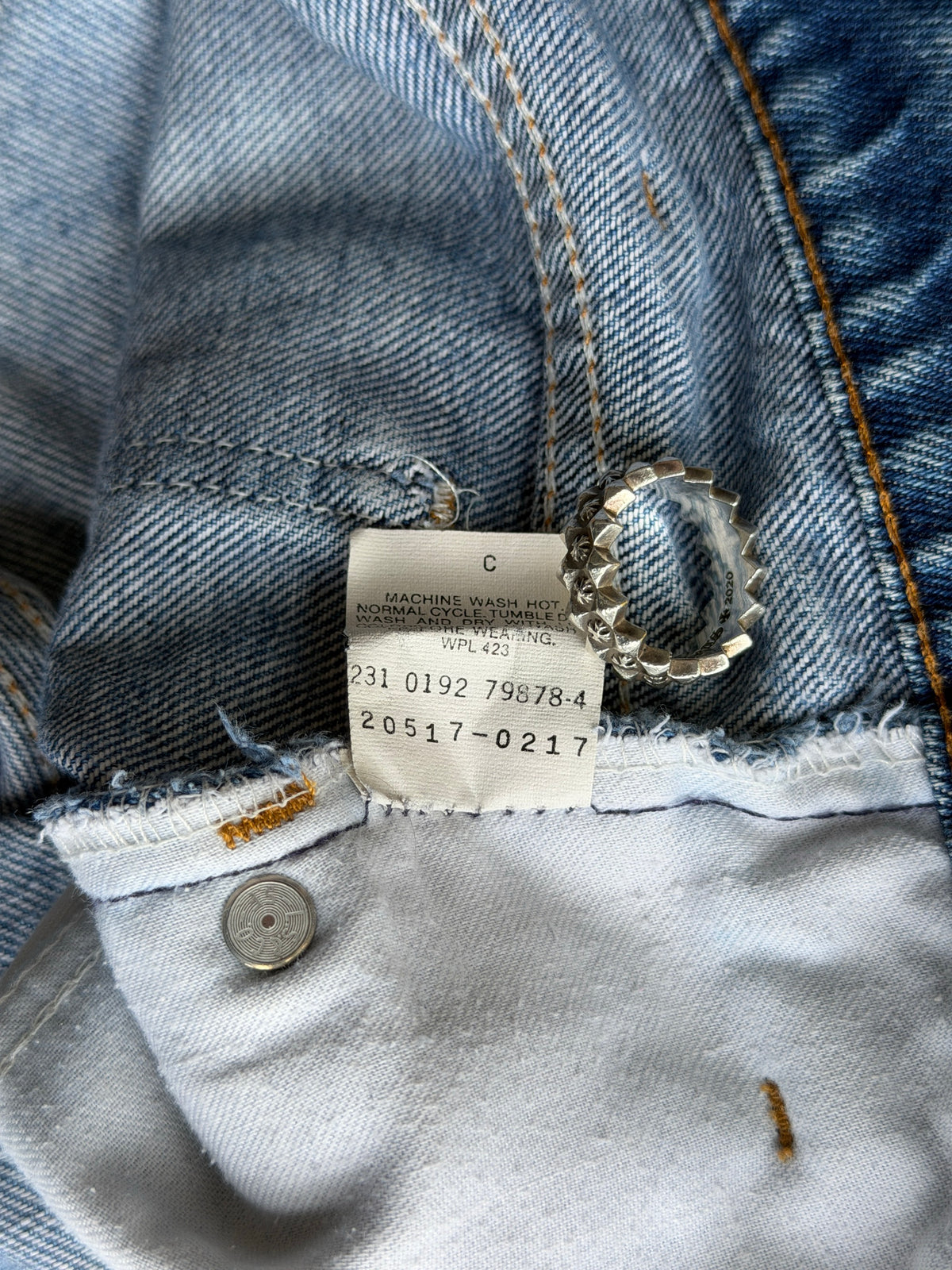 70s repaired Levis 517