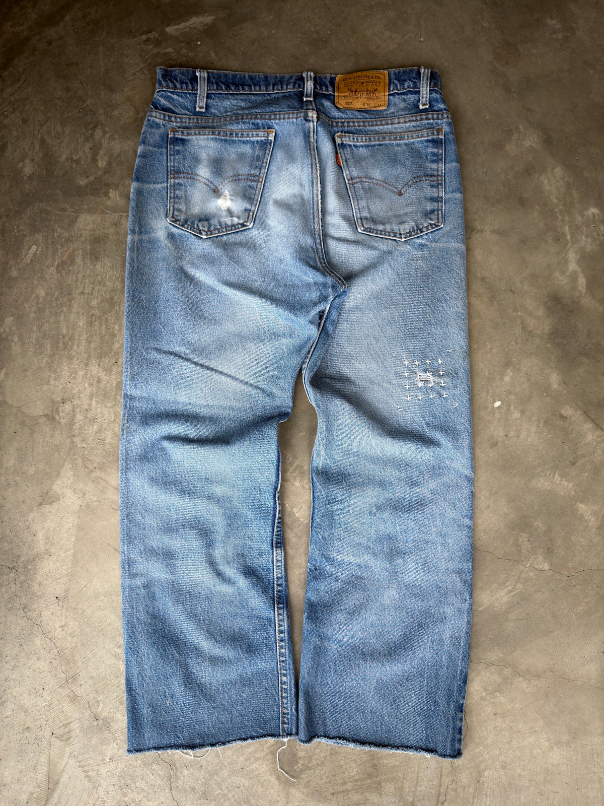 70s repaired Levis 517