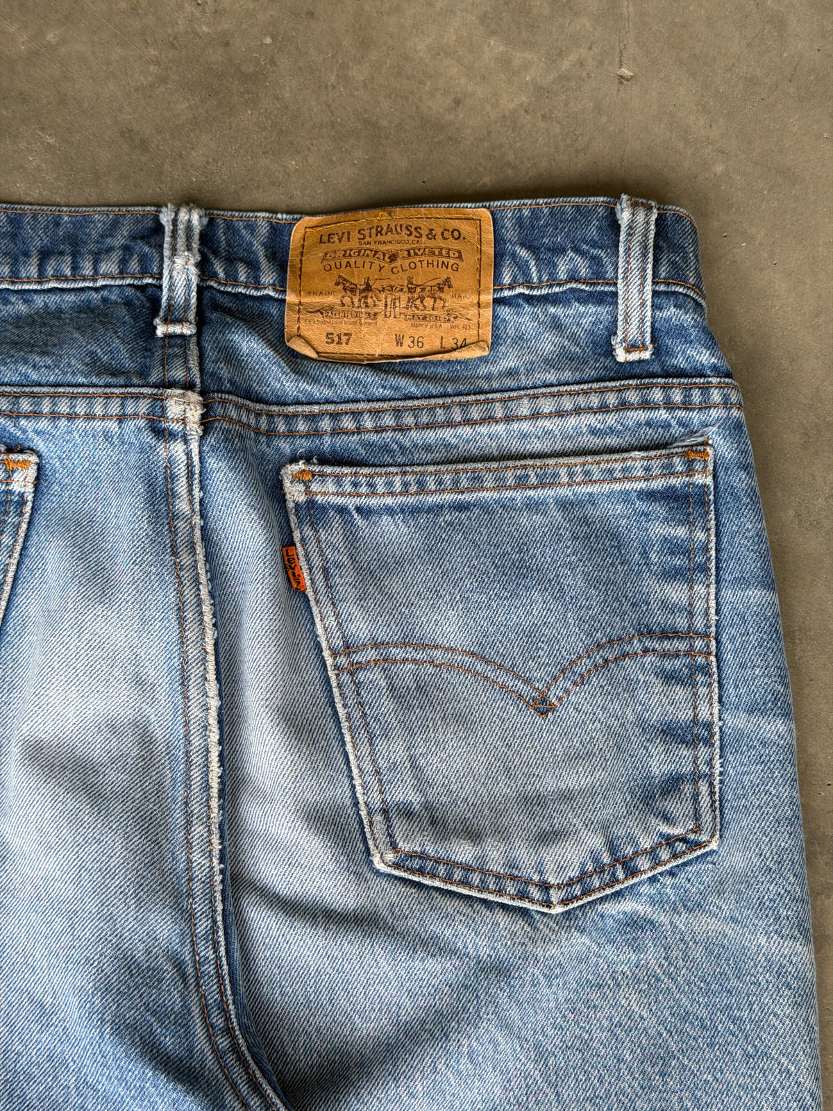70s repaired Levis 517