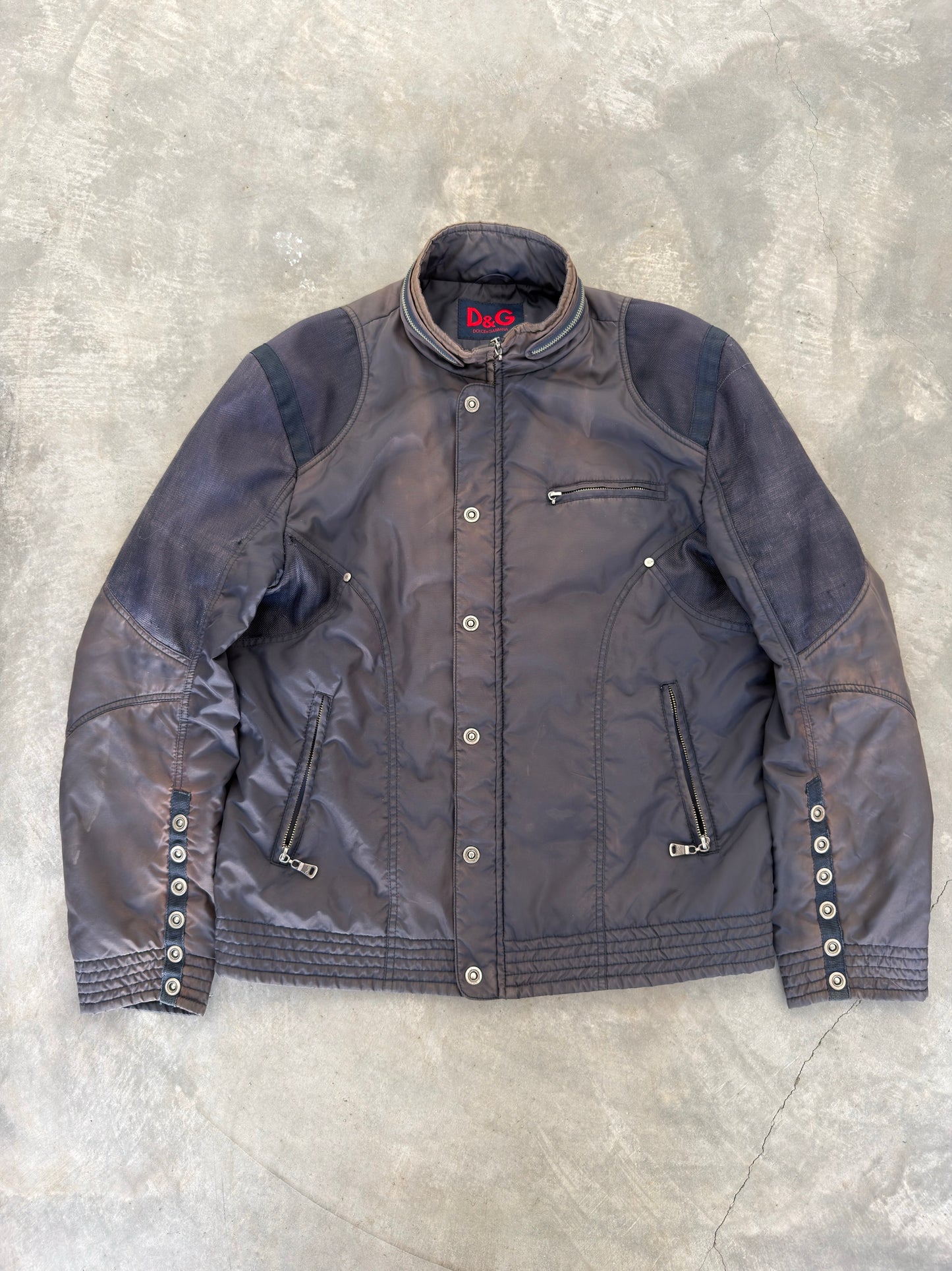 2000s Dolce and Gabanna moto jacket