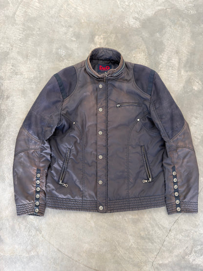2000s Dolce and Gabanna moto jacket