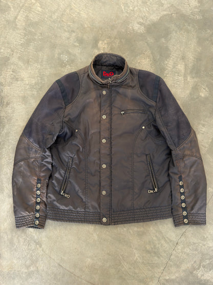 2000s Dolce and Gabanna moto jacket