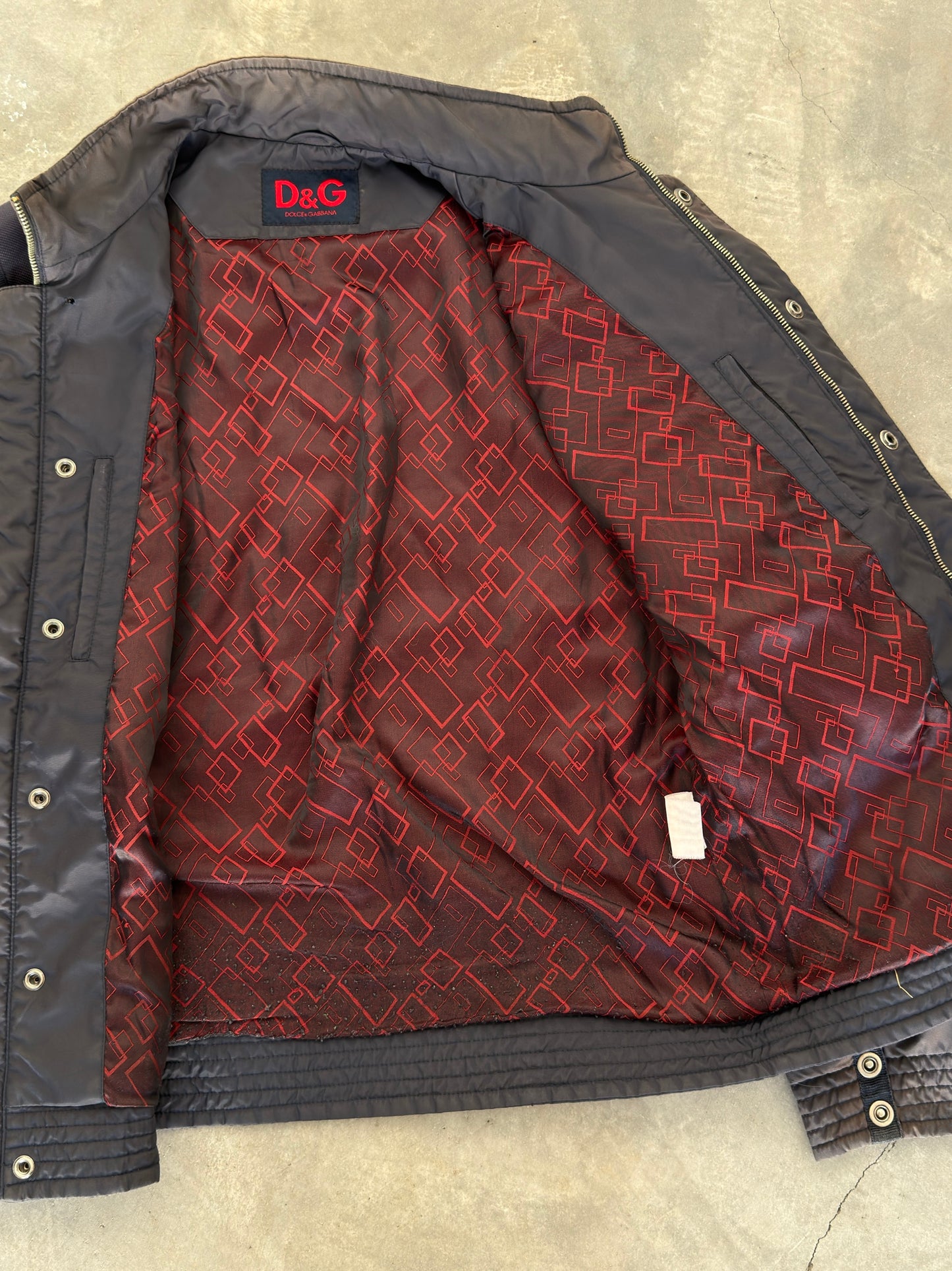 2000s Dolce and Gabanna moto jacket