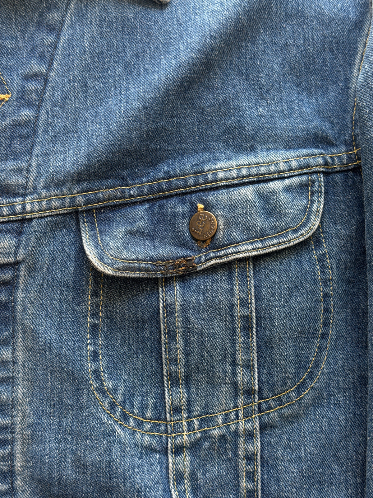 60s/70s PATD rider Union made denim jacket