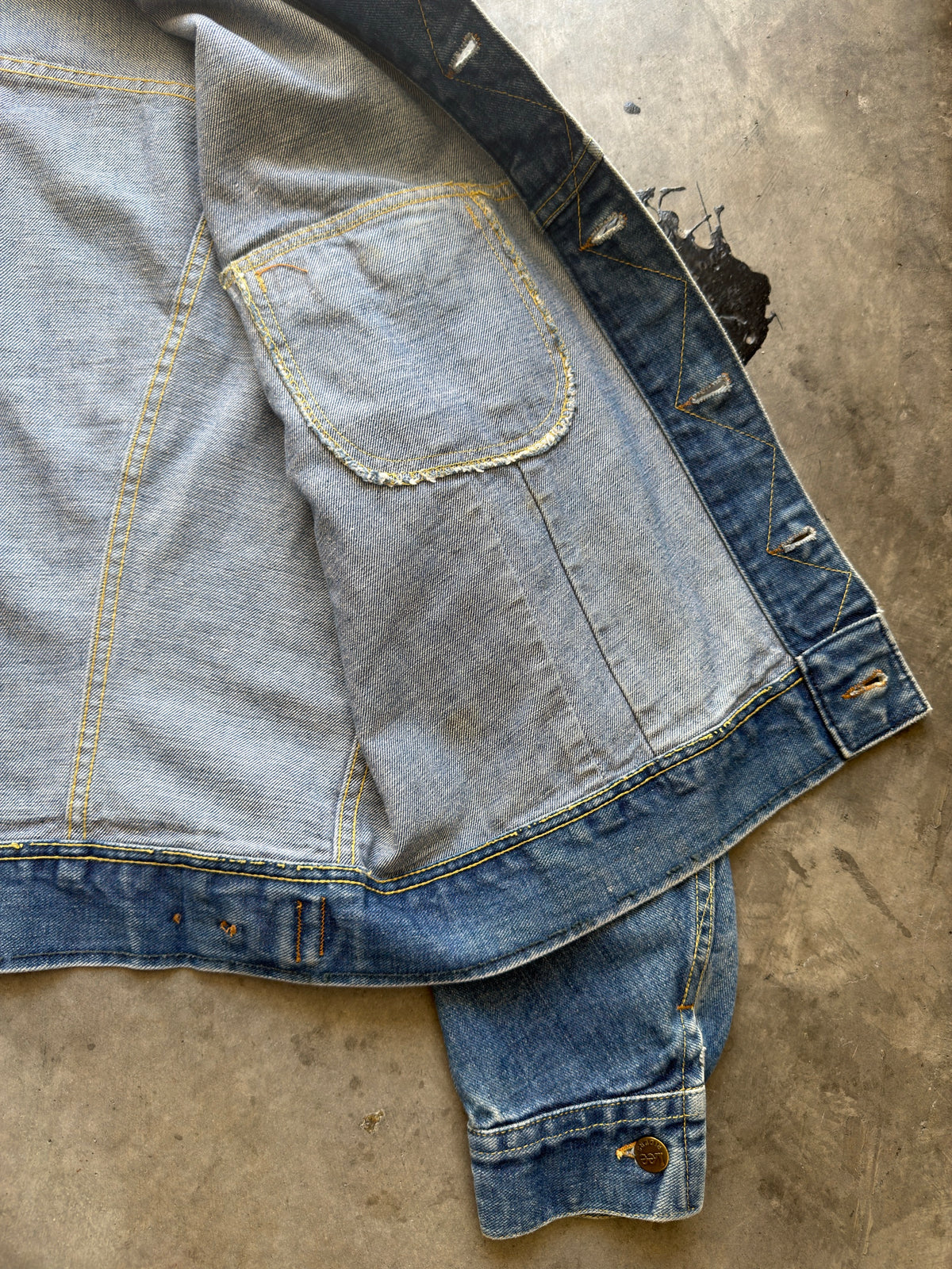 60s/70s PATD rider Union made denim jacket