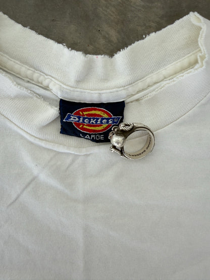 dickies white pocket tee