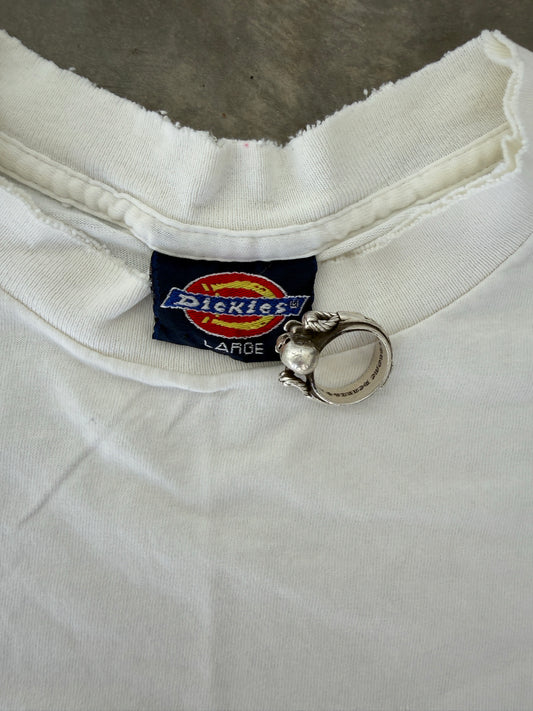 dickies white pocket tee