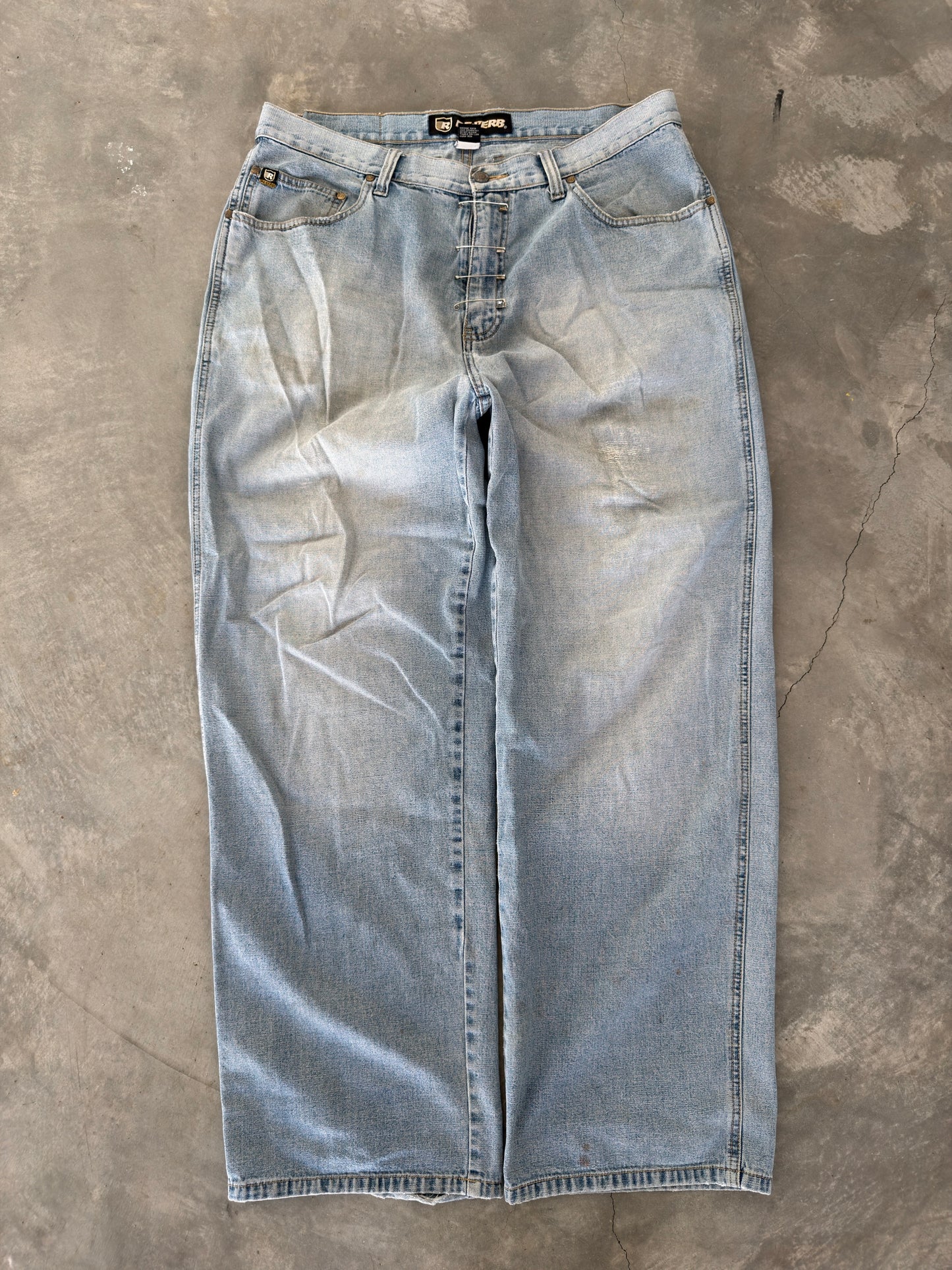 y2k skater reverb denim