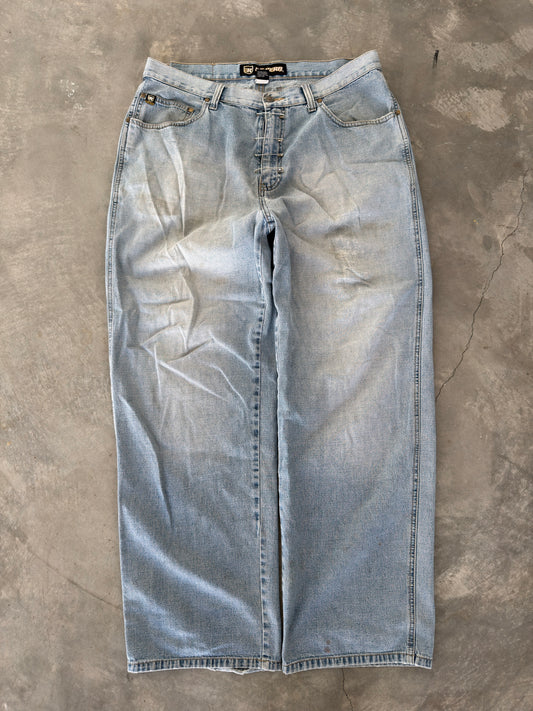 y2k skater reverb denim