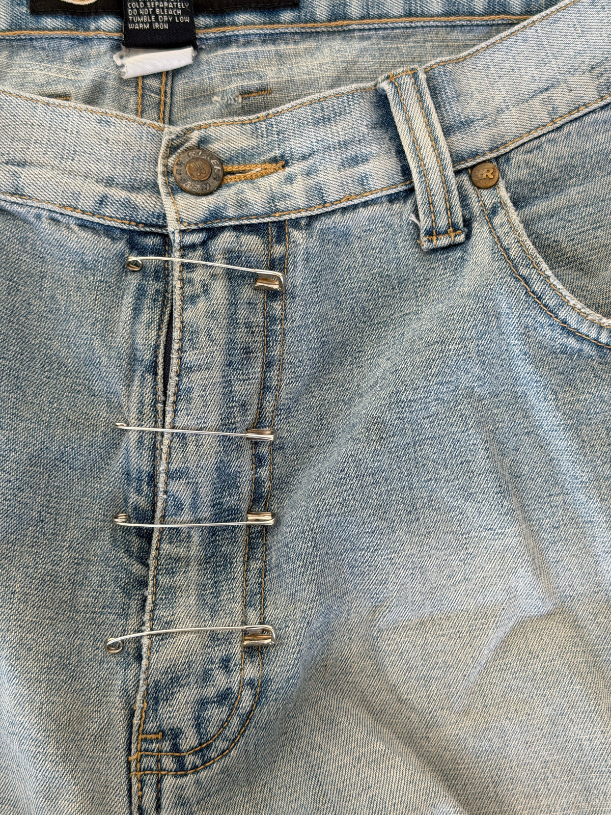 y2k skater reverb denim
