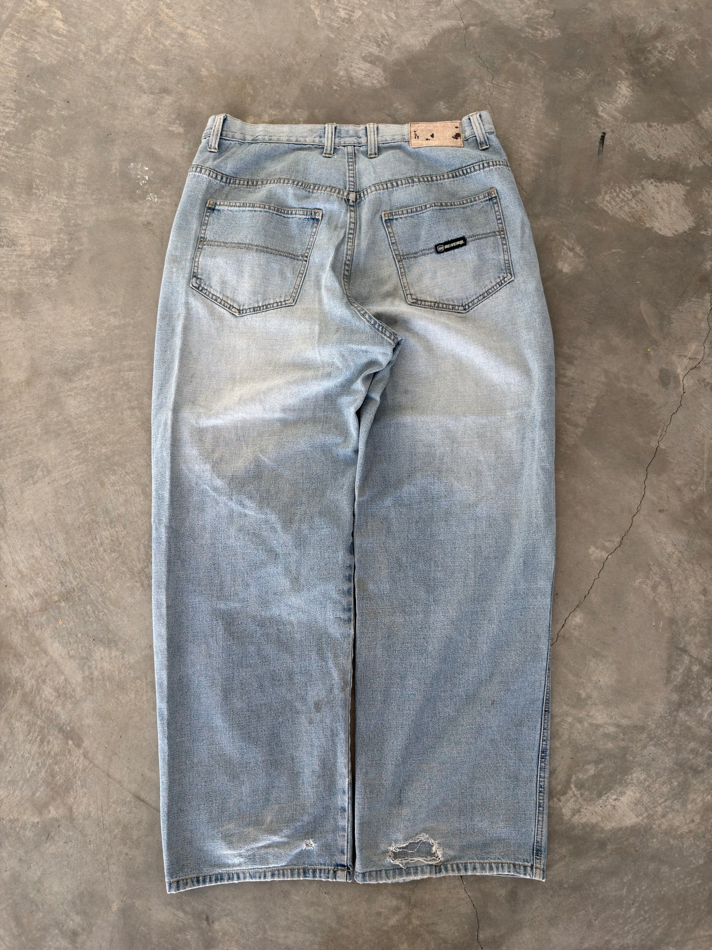 y2k skater reverb denim