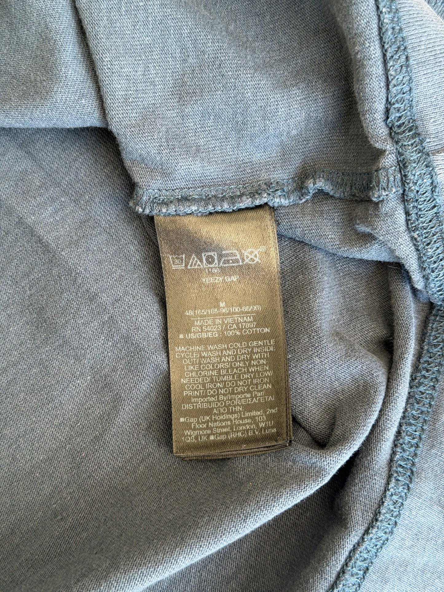 Yeezy gap dove L/S tee