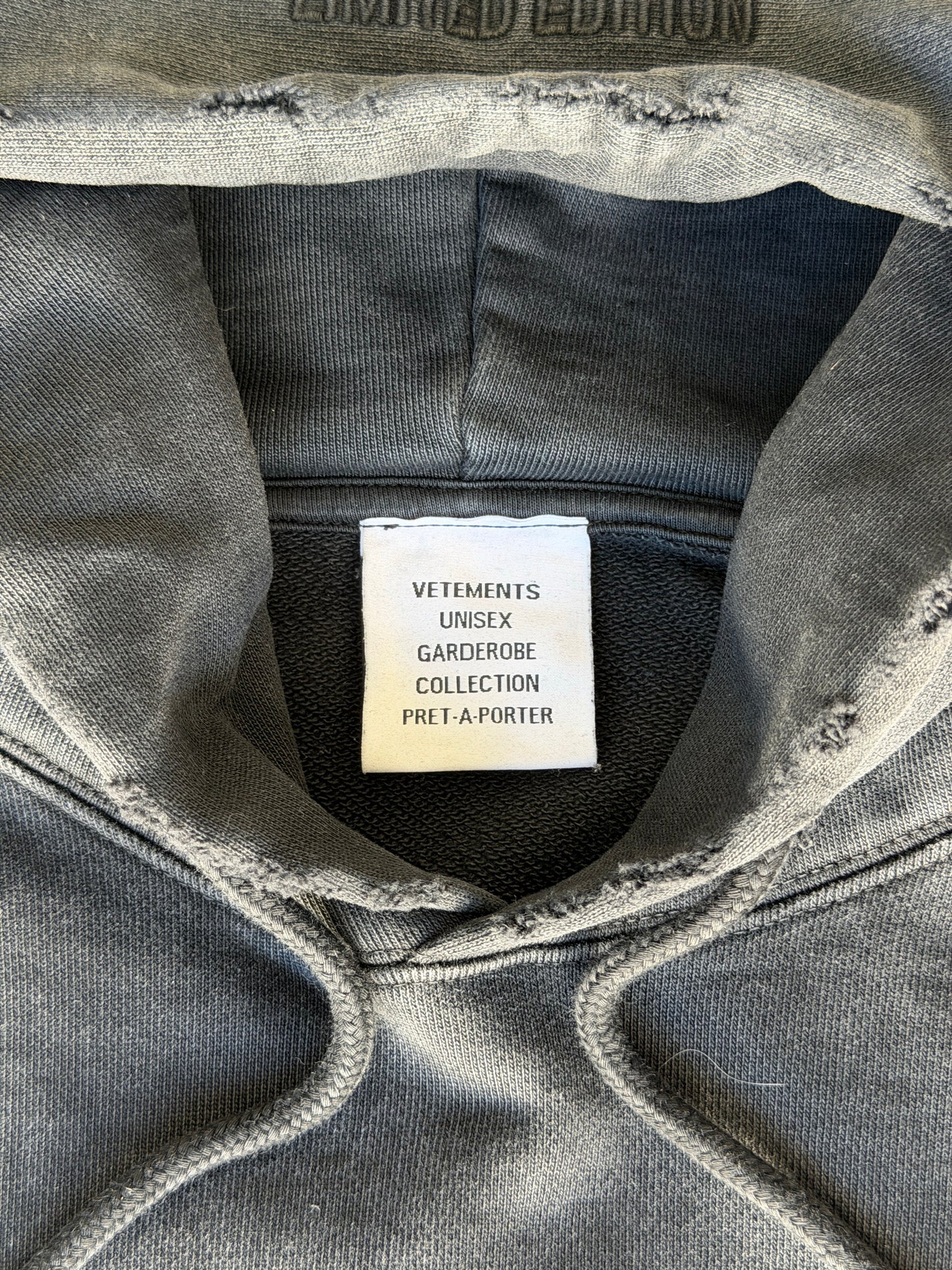 vetements life after life hoodie