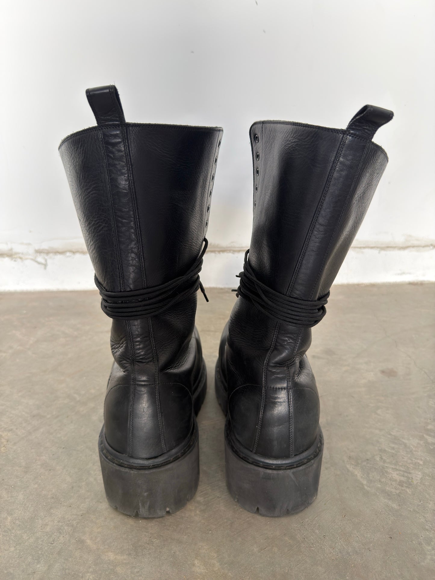 Balenciaga AW24 runway stomper boots