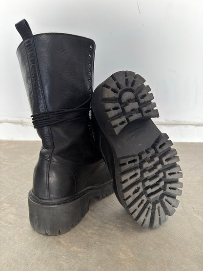 Balenciaga AW24 runway stomper boots