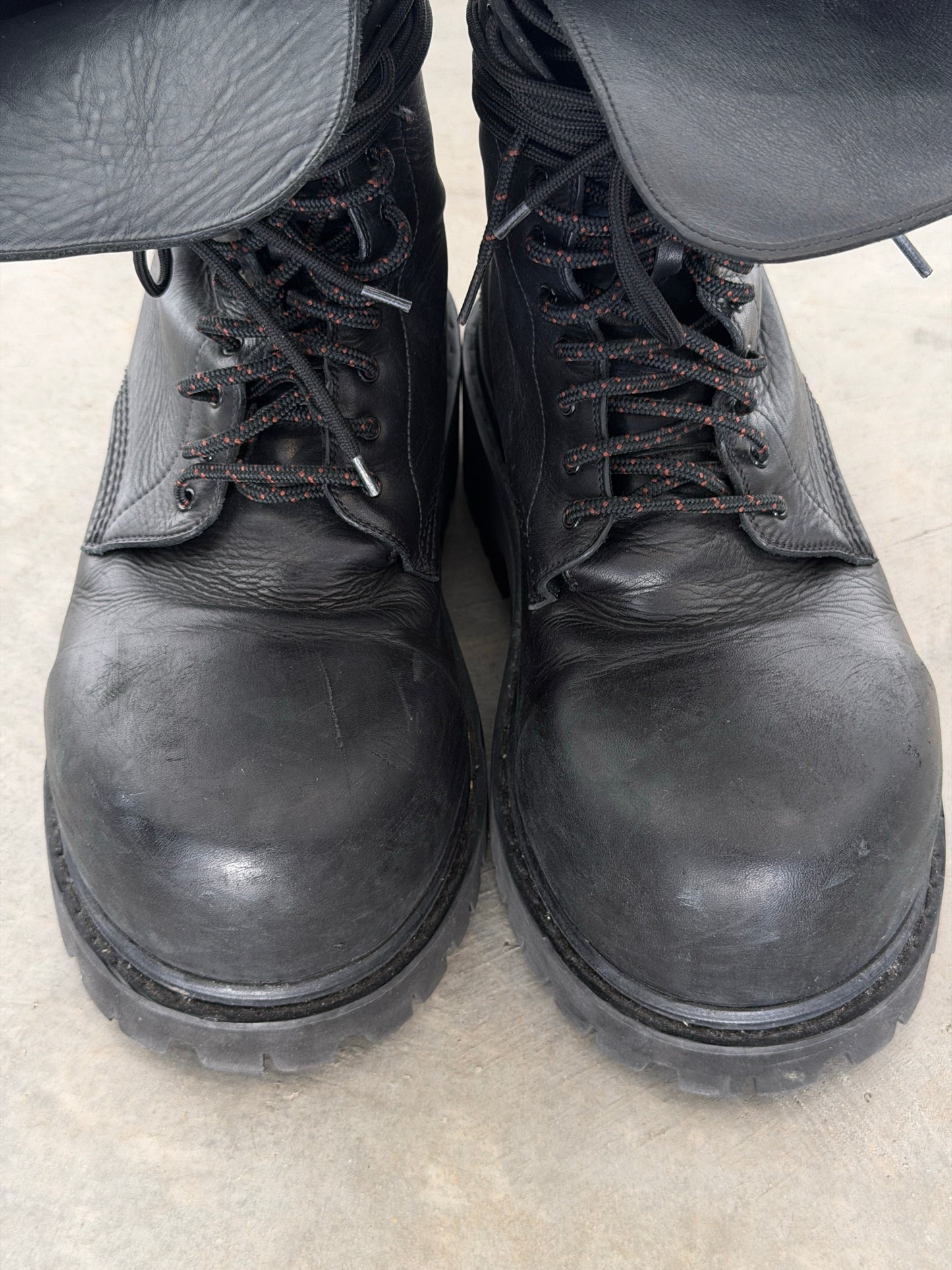 Balenciaga AW24 runway stomper boots
