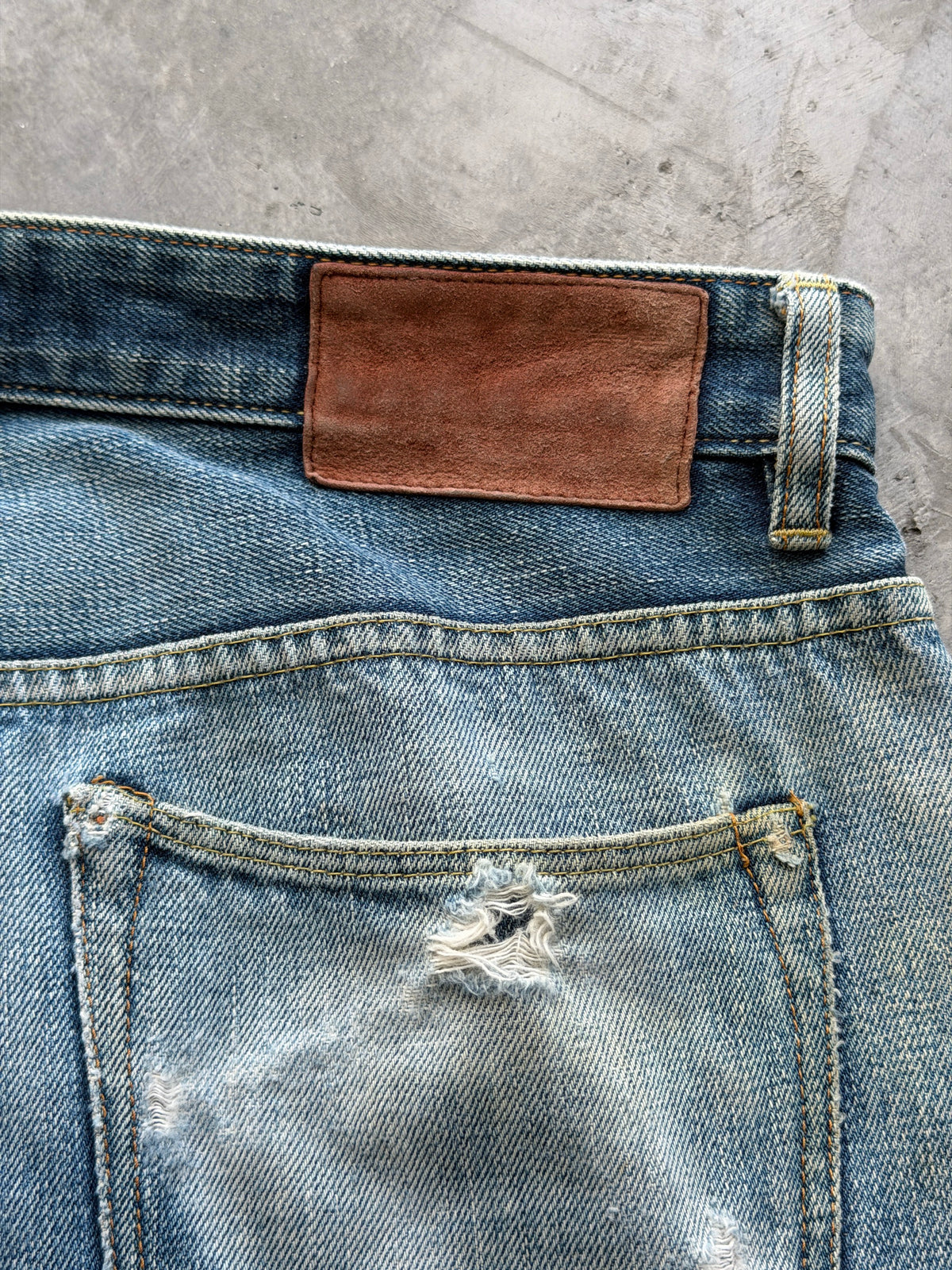 Japanese selvedge denim