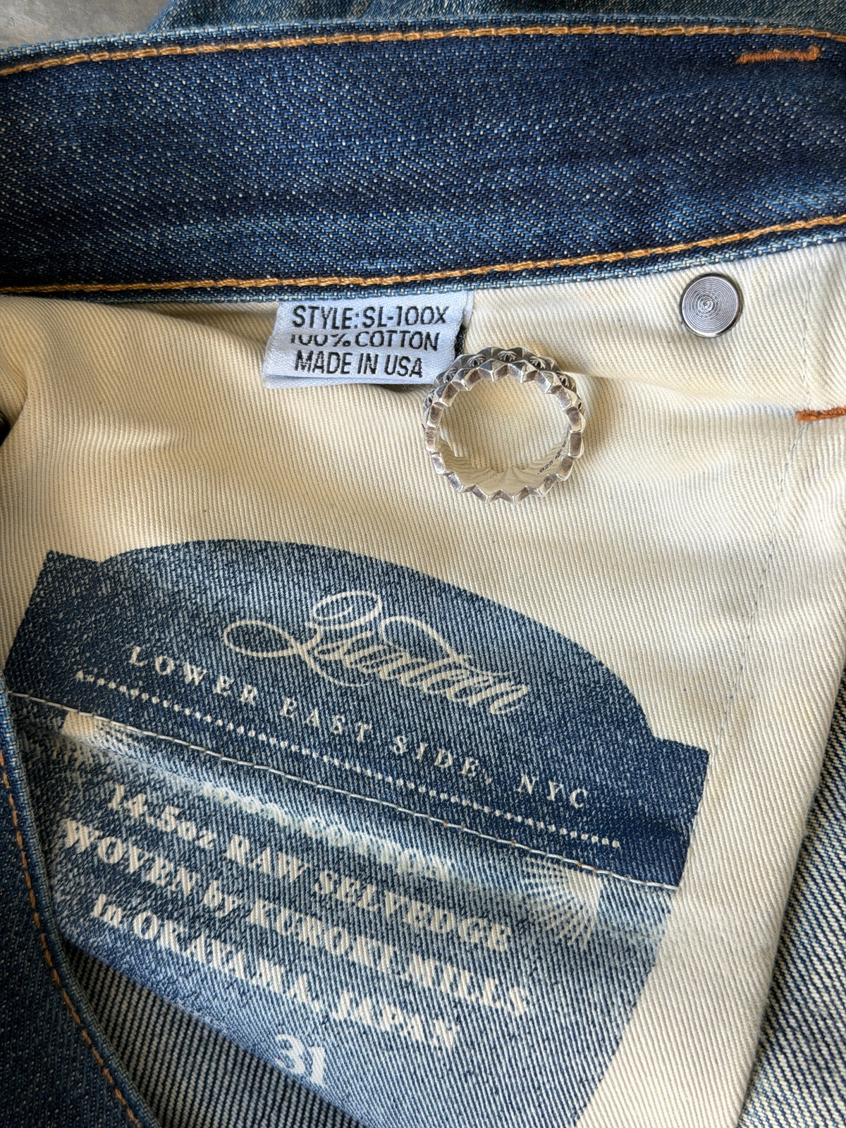 Japanese selvedge denim