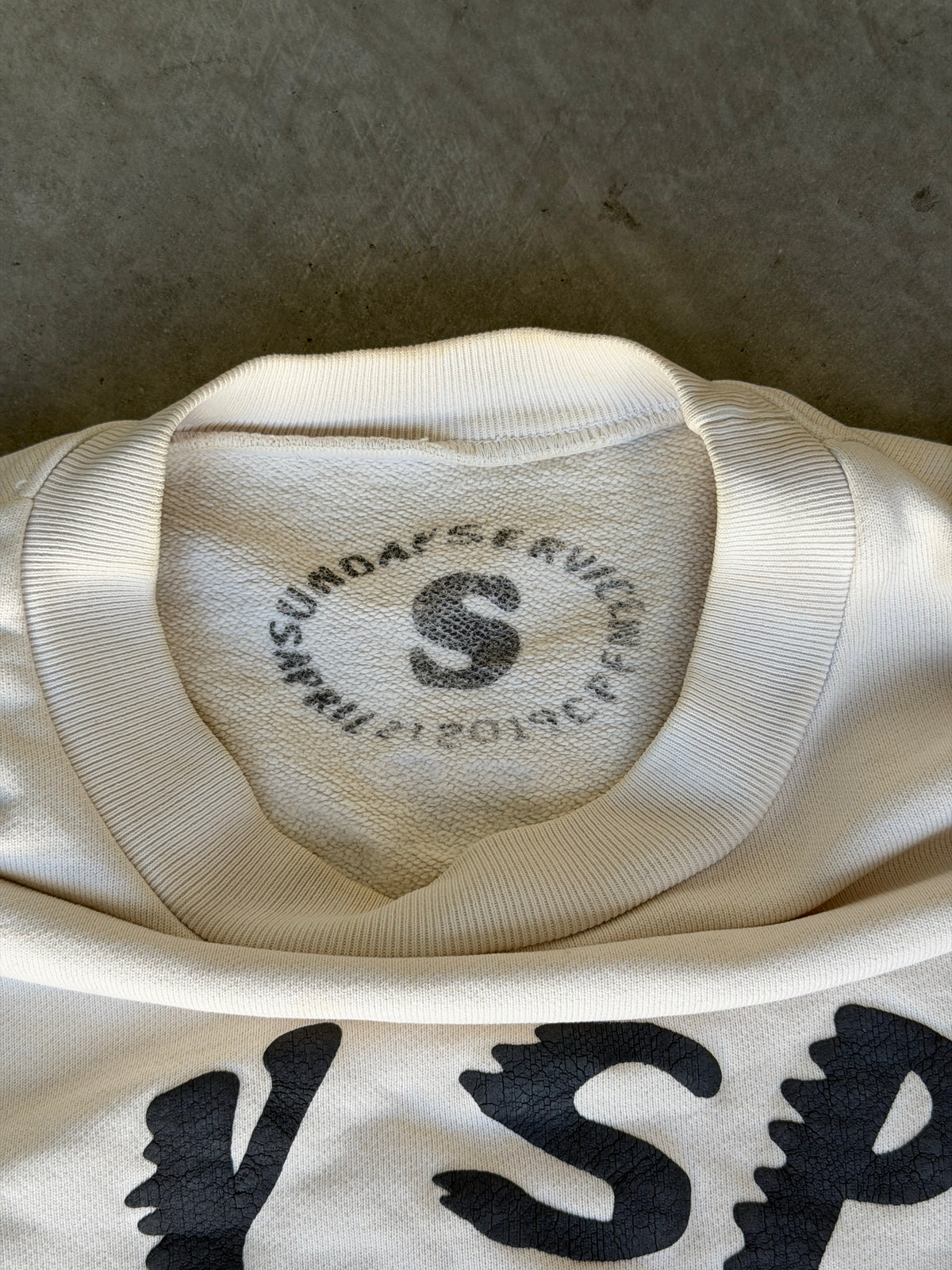 Sunday service crewneck