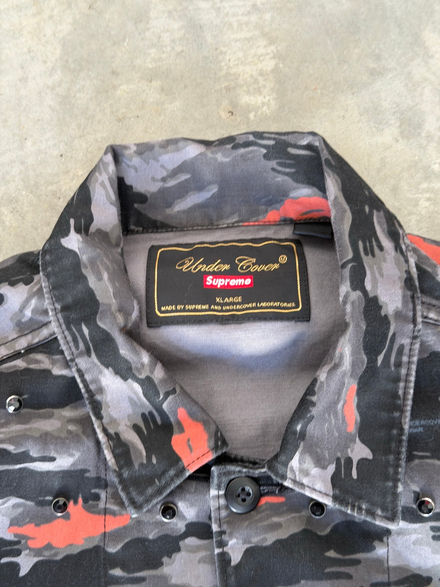 Supreme x Undercover camo jacket